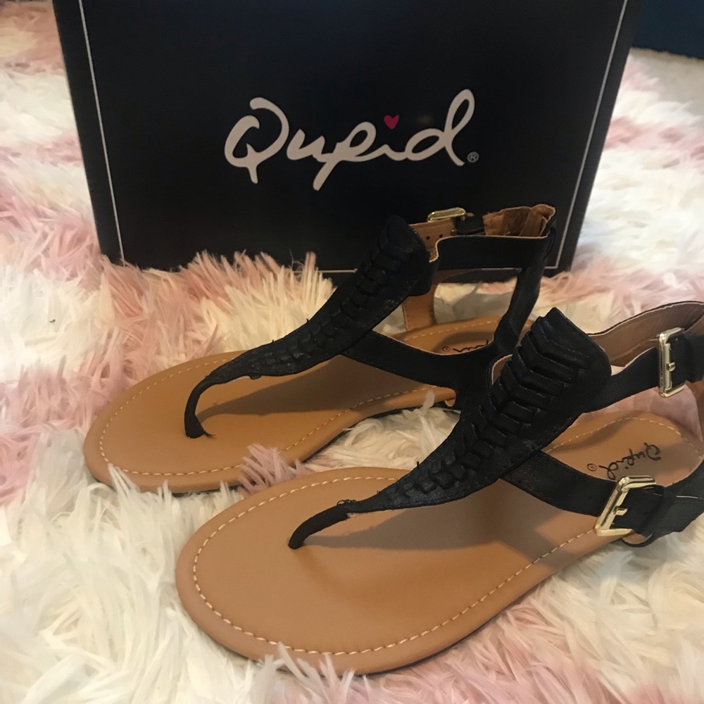 Braided Qupid Sandals